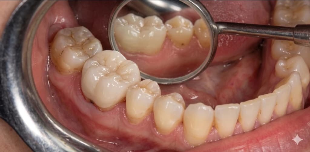 Single-Sitting RCT + CAD/CAM Zirconia Crown after result