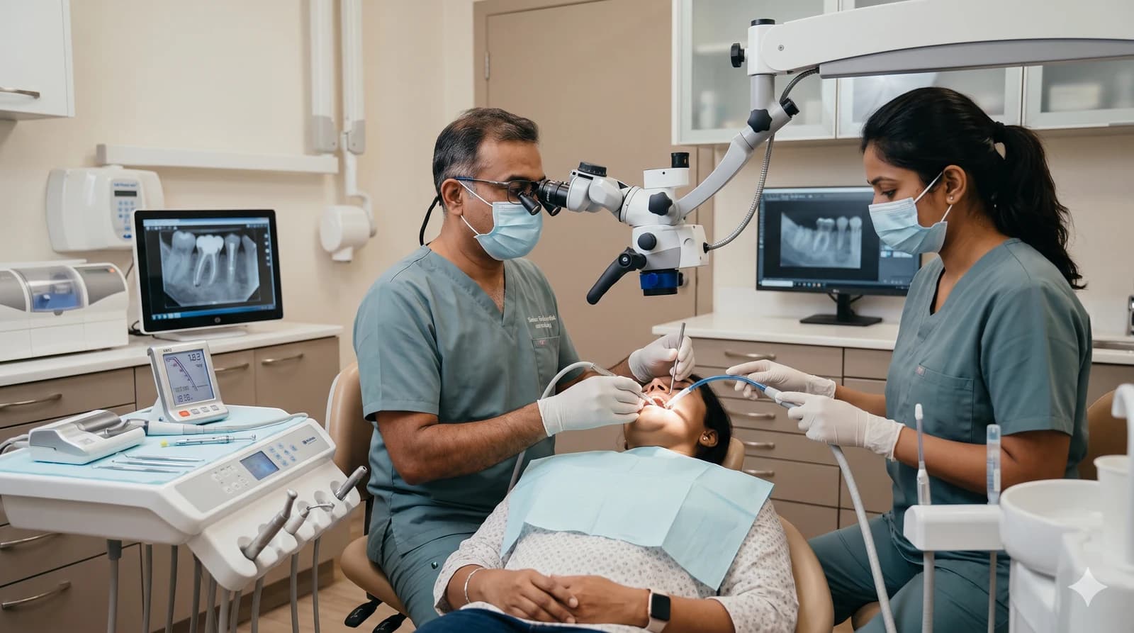 Single-Sitting Painless Rotary Root Canal (RCT)